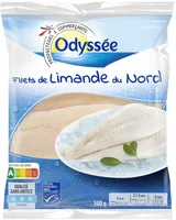 Filet de limande du nord msc 500g