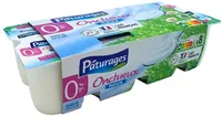 Le brasse - yaourt nature 0% 8x125g
