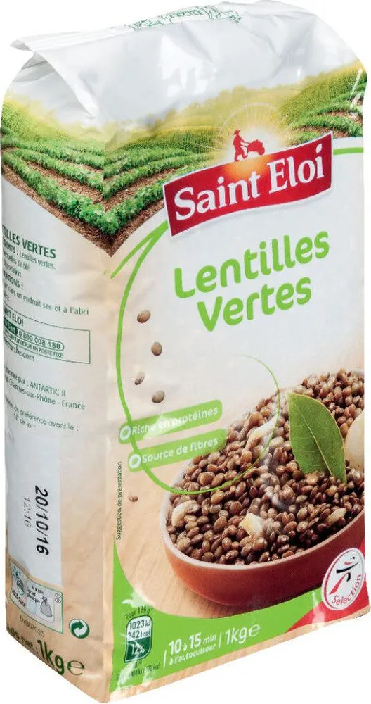 Lentilles vertes