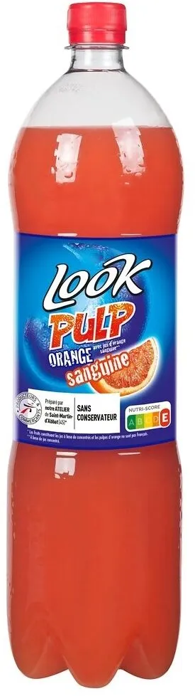 Look pulp' Orange sanguine PET 1,5L