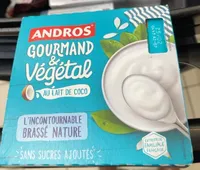 Gourmand vegetal au lait de coco
