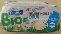 BEURRE BIOLOGIQUE DOUX MOULE 250g origine France