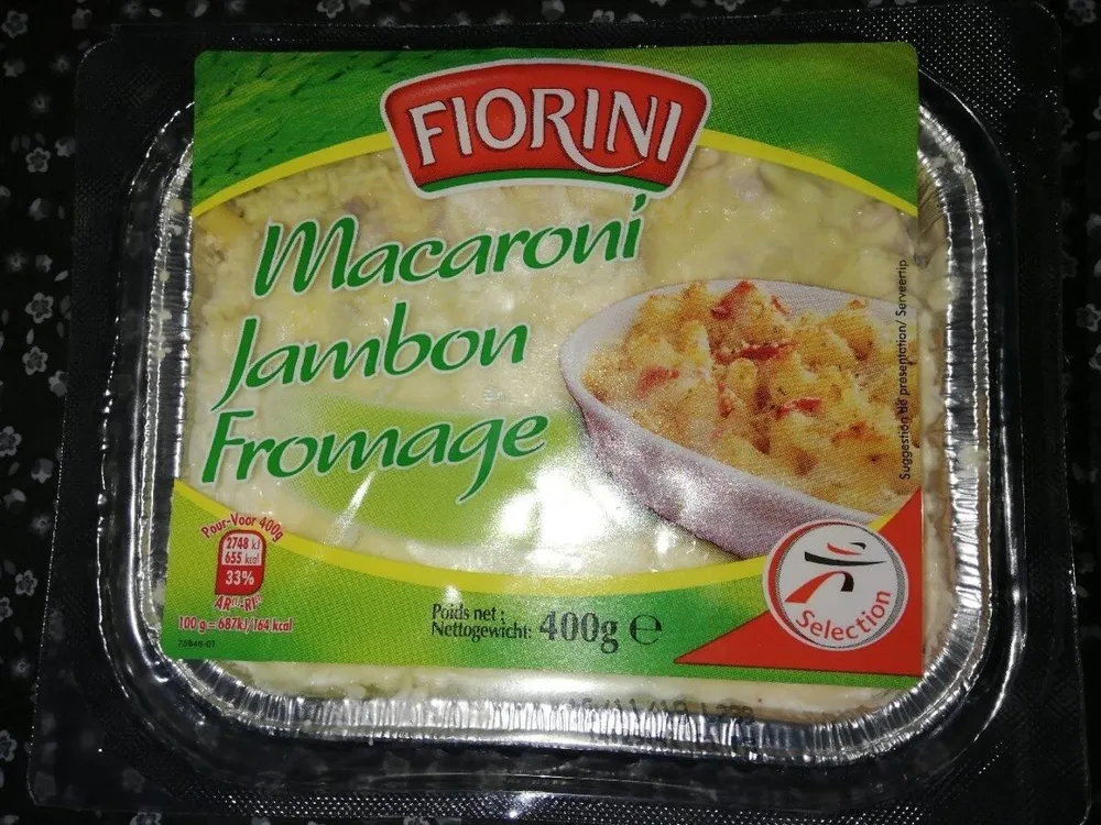 Macaroni Jambon Fromage