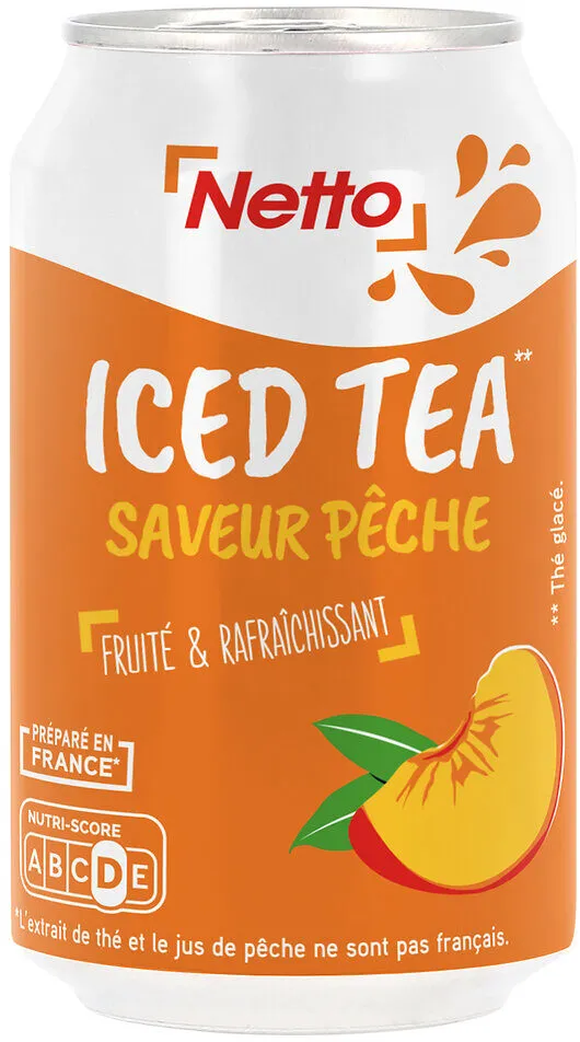 NETTO thé peche 33cl