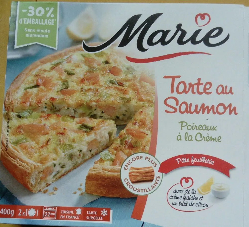 Tarte aux saumon