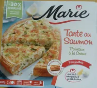 Tarte aux saumon