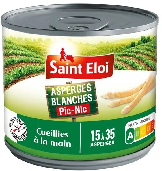 Asperges pic nic blanches - 212 ml