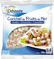 Cocktail de fruits de mer odyssee 500g