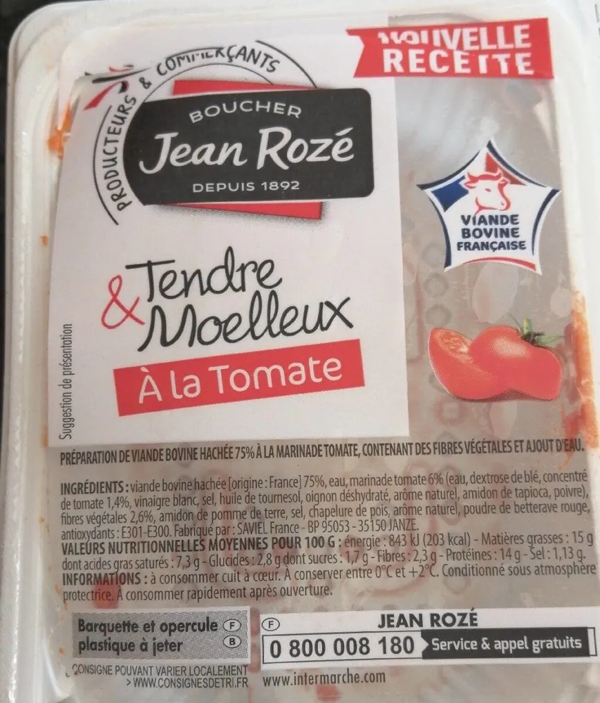 Steack Hache Tomate