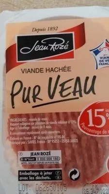 Viande hachée pur veau