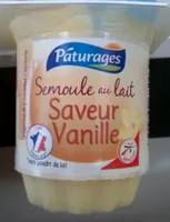 Semoule au lait saveur Vanille