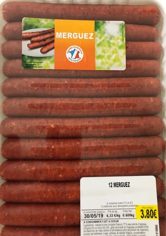 Merguez x12, La Barquette De,