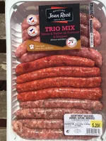 Jean Roze, Assortiment saucisses (herbes, nature, merguez)