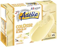 Colosse vanille (G) enrobage chocolat blanc x4 - 120mL