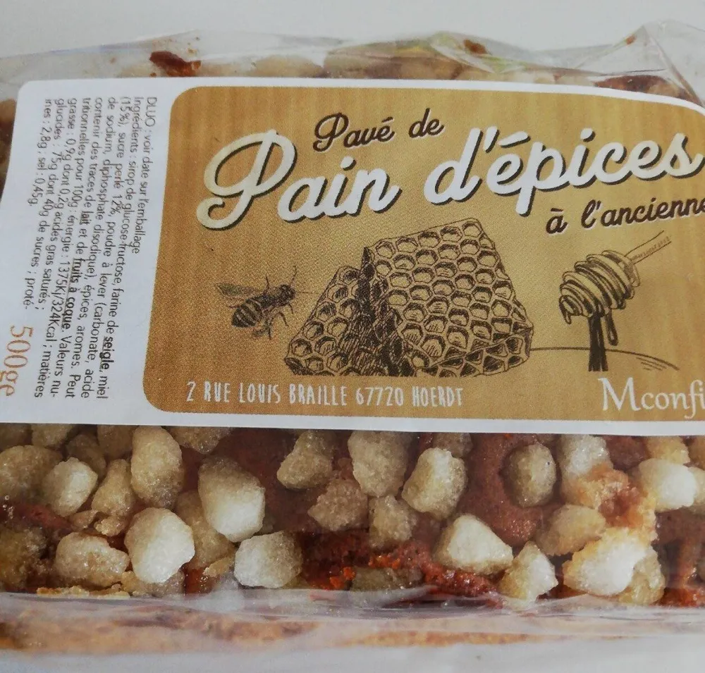Pavé de pain d'épices à l'ancienne