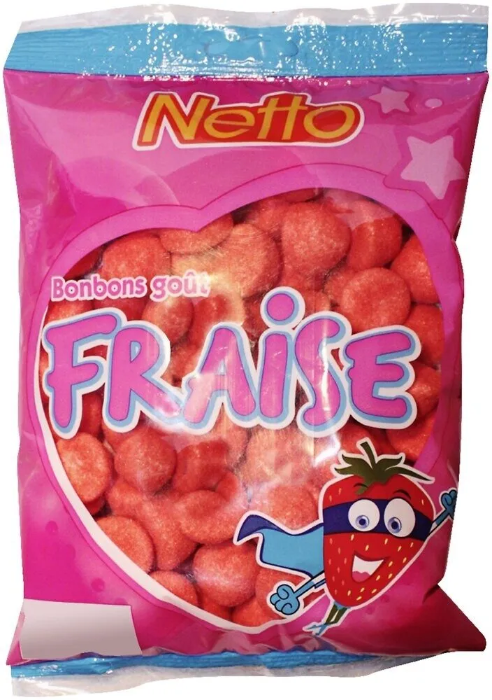 Confiserie gélifiée fraises - 300g