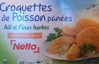Croquettes de poisson panées Ail et fines herbes MSC 1kg
