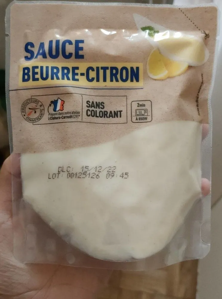 Sauce Beurre-Citron