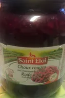 Choux rouges avec morceaux de pommes
