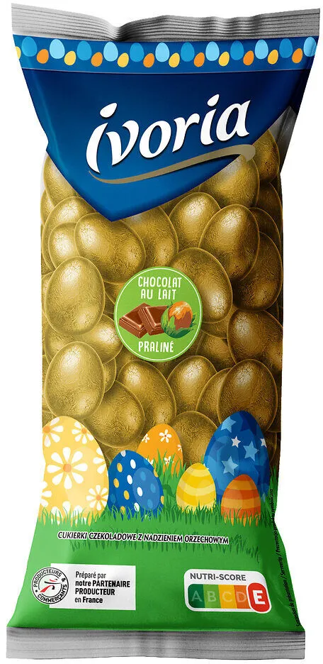 Coussin œufs praliné lait - 500g
