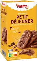 Petit déj chocolat et pépites de chocolat - 400g