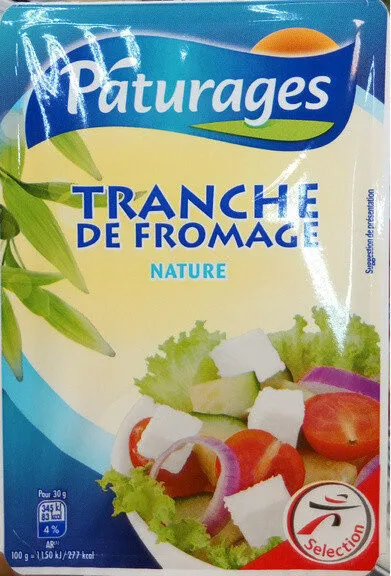 Tranche de fromage nature