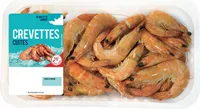 Crevettes roses cuites, 40/60