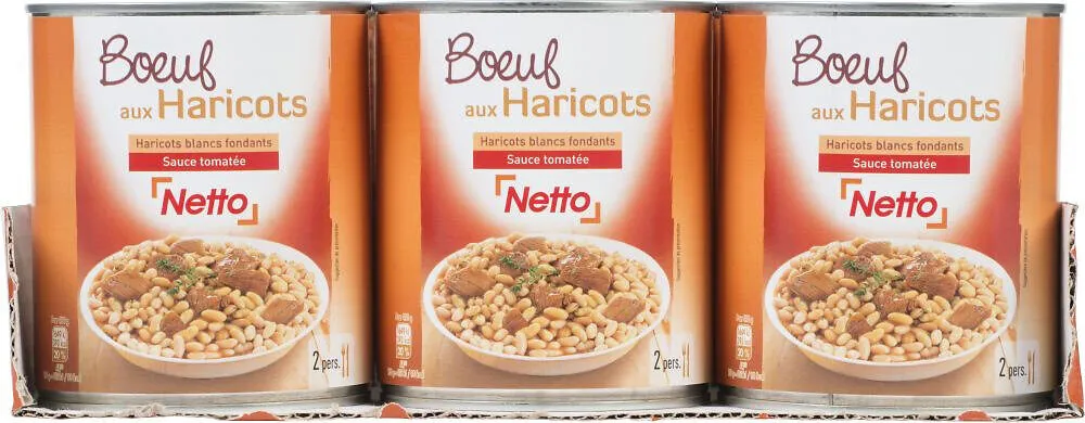 Bœuf aux Haricots 800g