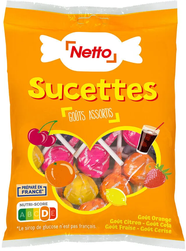 Assortiment de sucettes - 257g