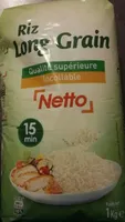 NETTO Riz long incollable sac 1kg