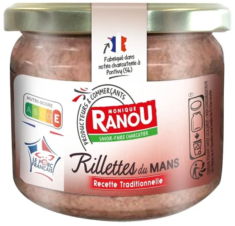 VERRINE Rillettes du Mans