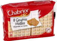Gaufres molles poudrées au sucre
