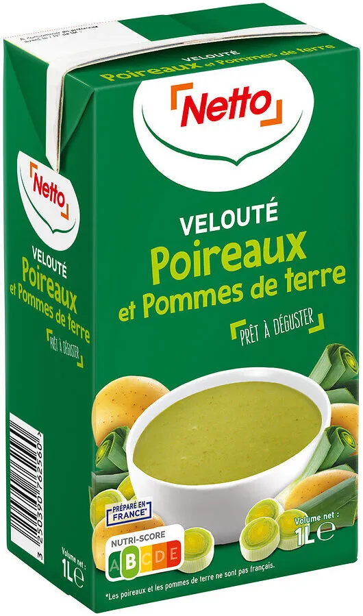 Veloute poireaux pomme de terre 1l