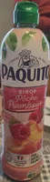 Sirop pêche framboise