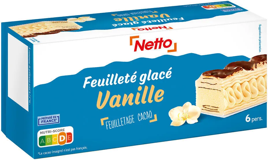 Feuilleté vanille (G) - 650mL
