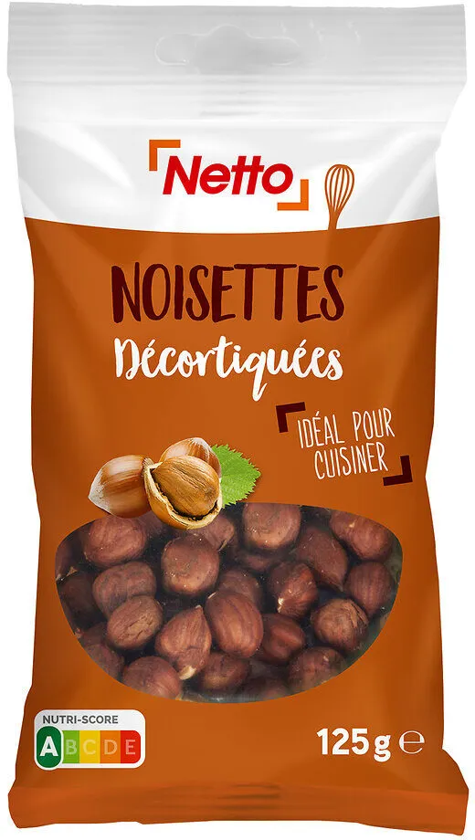 Noisettes decortiquees