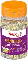 Vermicelles multicolores