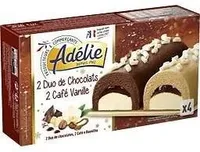 Bûchette café - vanille (G) x2 / chocolat - chocolat blanc (G) x2 - 120mL