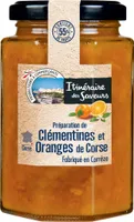 Préparation de clémentines et oranges de corse
