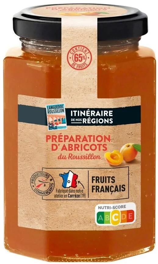 PREPARATION DE FRUITS Abricots du Roussillon 65% fruits