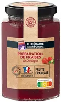 PREPARATION DE FRUITS fraises de Dordogne 65% fruits