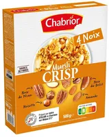Muesli crisp 4 noix
