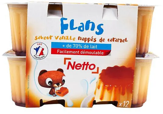 Flan nappe caramel 12x100g