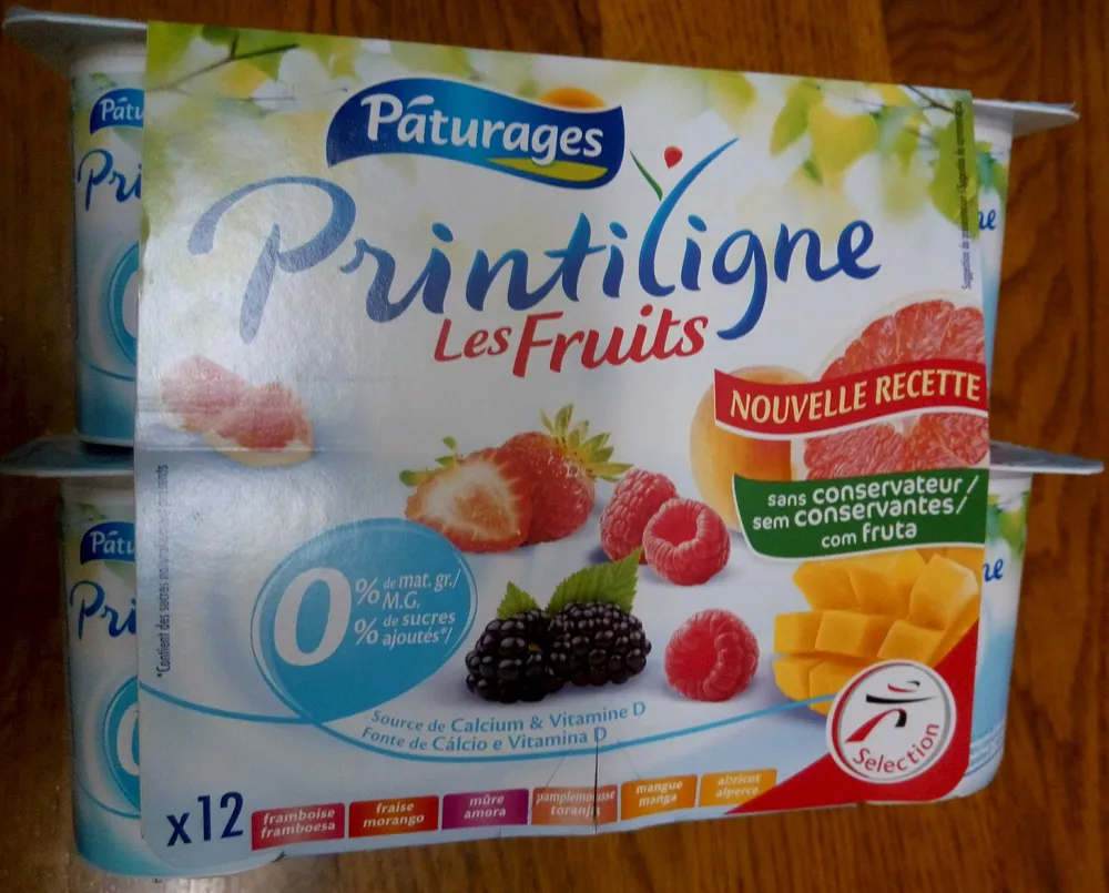 Printiligne Les Fruits (0 % M.G.)