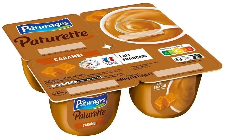 Cd caramel paturette 4x115g