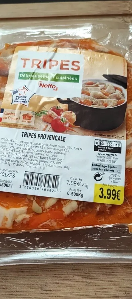 Tripes provençale