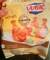 Grignote de poulet rôti