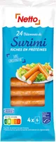 24 Bâtonnets de surimi saveur crabe - MSC - 400g