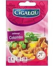 BO mélange pour poulet colombo 25 gr
