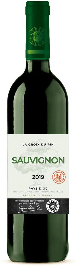 Igp pays d'oc sauvignon blanc hve 75 cl croix du pin /